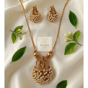 Krishna Pendant Chain with Pearl